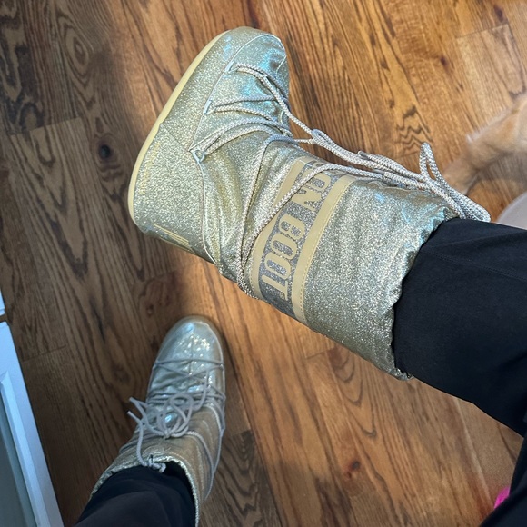 NEW moon boot icon glitter gold - Picture 5 of 8